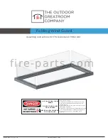 Outdoor GreatRoom Company FWG-1224 Assembly Instructions preview