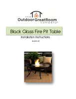 Предварительный просмотр 1 страницы Outdoor GreatRoom Company GLASS-42 Installation Instructions Manual