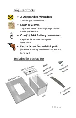 Preview for 3 page of Outdoor GreatRoom Company Havenwood HVDG-1224 Installation Instructions Manual