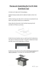 Preview for 4 page of Outdoor GreatRoom Company Havenwood HVDG-1224 Installation Instructions Manual