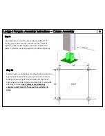 Preview for 8 page of Outdoor GreatRoom Company Lodge II Pergola Manual And Installation Instructions