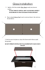 Предварительный просмотр 9 страницы Outdoor GreatRoom Company Montego Installation Instructions Manual