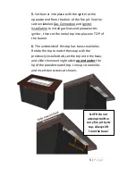 Предварительный просмотр 6 страницы Outdoor GreatRoom Company Providence Fire Pit Installation Instructions Manual