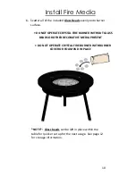 Предварительный просмотр 10 страницы Outdoor GreatRoom Company Renegade Fire Table RNG-32 Installation Instructions Manual