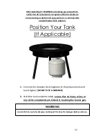 Предварительный просмотр 11 страницы Outdoor GreatRoom Company Renegade Fire Table RNG-32 Installation Instructions Manual