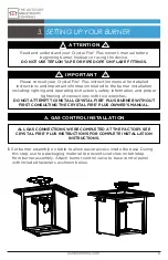 Предварительный просмотр 7 страницы Outdoor GreatRoom Company Vaughn VGHN-GR-K Installation Instructions Manual