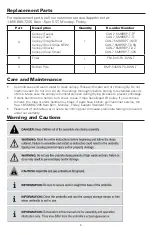 Preview for 5 page of Outdoor Home UMB-879625 Assembly & Care Instructions