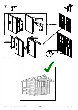 Предварительный просмотр 19 страницы Outdoor Life Group Gartenpro Juist DP 2020 18 General Information About Assembly