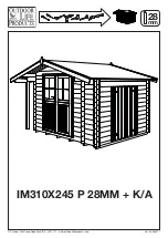 Предварительный просмотр 1 страницы Outdoor Life Products IM310X245 P 28MM + K/A Manual