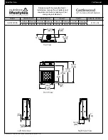 Preview for 1 page of Outdoor Lifestyles CASTLEWOOD Dimension Manual