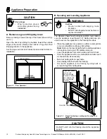 Preview for 10 page of Outdoor Lifestyles Dakota 42-B Owner'S Manual