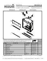 Предварительный просмотр 20 страницы Outdoor Lifestyles ODCOUG-36 Owner'S Manual