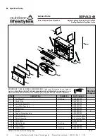 Предварительный просмотр 18 страницы Outdoor Lifestyles ODPALG-48 Owner'S Manual