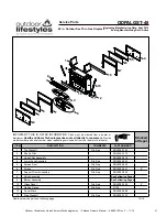 Предварительный просмотр 21 страницы Outdoor Lifestyles ODPALG-48 Owner'S Manual