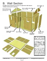 Preview for 9 page of Outdoor living today 12x8 Cabana Assembly Manual