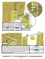 Preview for 14 page of Outdoor living today 12x8 Cabana Assembly Manual