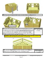 Preview for 21 page of Outdoor living today 12x8 Cabana Assembly Manual