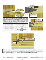 Preview for 37 page of Outdoor living today 12x8 Cabana Assembly Manual