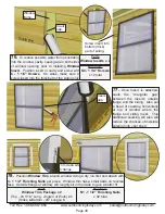 Preview for 40 page of Outdoor living today 12x8 Cabana Assembly Manual