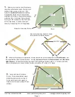 Предварительный просмотр 3 страницы Outdoor living today 6X6 Elevated Platform/Sandbox Assembly Manual