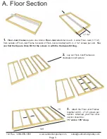 Предварительный просмотр 3 страницы Outdoor living today 6x9 Sunflower Playhouse Assembly Manual