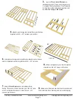 Предварительный просмотр 5 страницы Outdoor living today 8x12 SpaceMaker Assembly Manual