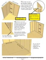 Предварительный просмотр 9 страницы Outdoor living today 8x12 SpaceMaker Assembly Manual