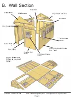 Предварительный просмотр 6 страницы Outdoor living today 8x12 SunShed Assembly Manual