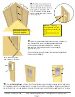 Предварительный просмотр 8 страницы Outdoor living today 8x12 SunShed Assembly Manual