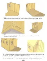 Preview for 9 page of Outdoor living today 8x15 Santa Rosa Assembly Manual