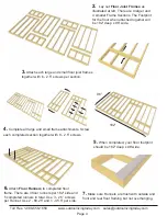 Preview for 4 page of Outdoor living today 8x15 SpaceMaker Garden Shed Assembly Manual