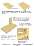 Preview for 7 page of Outdoor living today 8x15 SpaceMaker Garden Shed Assembly Manual