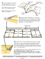 Preview for 16 page of Outdoor living today 8x15 SpaceMaker Garden Shed Assembly Manual