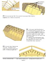 Preview for 19 page of Outdoor living today 8x15 SpaceMaker Garden Shed Assembly Manual