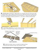 Preview for 20 page of Outdoor living today 8x15 SpaceMaker Garden Shed Assembly Manual