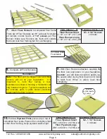 Preview for 6 page of Outdoor living today 8x8 Gardener's Shed Assembly Manual