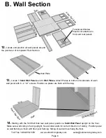 Предварительный просмотр 6 страницы Outdoor living today 8x8 Sunshed Garden Shed Assembly Manual