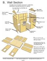 Preview for 6 page of Outdoor living today 9x6 Cabana Assembly Manual