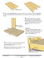 Preview for 7 page of Outdoor living today 9x6 Cabana Assembly Manual