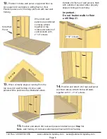 Preview for 8 page of Outdoor living today 9x6 Cabana Assembly Manual