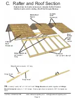 Preview for 12 page of Outdoor living today 9x6 Cabana Assembly Manual