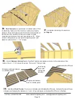 Preview for 16 page of Outdoor living today 9x6 Cabana Assembly Manual