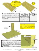 Preview for 12 page of Outdoor living today CB128-METAL Assembly Manual