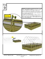 Предварительный просмотр 13 страницы Outdoor living today Garden In A Box Assembly Manual