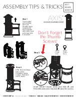 Outdoor Order AXIS Assembly Tips & Tricks preview