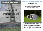 Outdoor Revolution Ozone 6.0XT Instruction And Care Manual preview