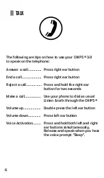 Preview for 8 page of Outdoor Tech CHIPS 3.0 Manual