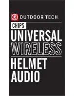 Outdoor Technology Chips Manual preview