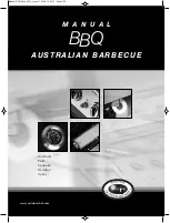 Предварительный просмотр 1 страницы Outdoorchef AUSTRALIAN BARBECUE Manual