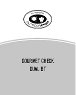 Preview for 1 page of Outdoorchef GOURMET CHECK DUAL BT Manual